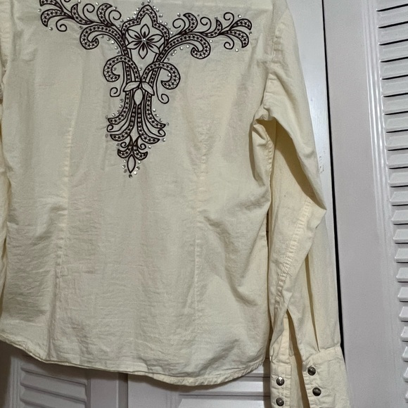 Western Snap Button Down Shirt - Picture 7 of 7